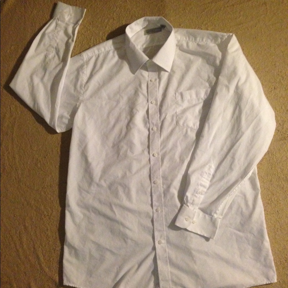 CARDINALI TAILORED FIT SHIRT. XXL 18-181/2 (36-37)